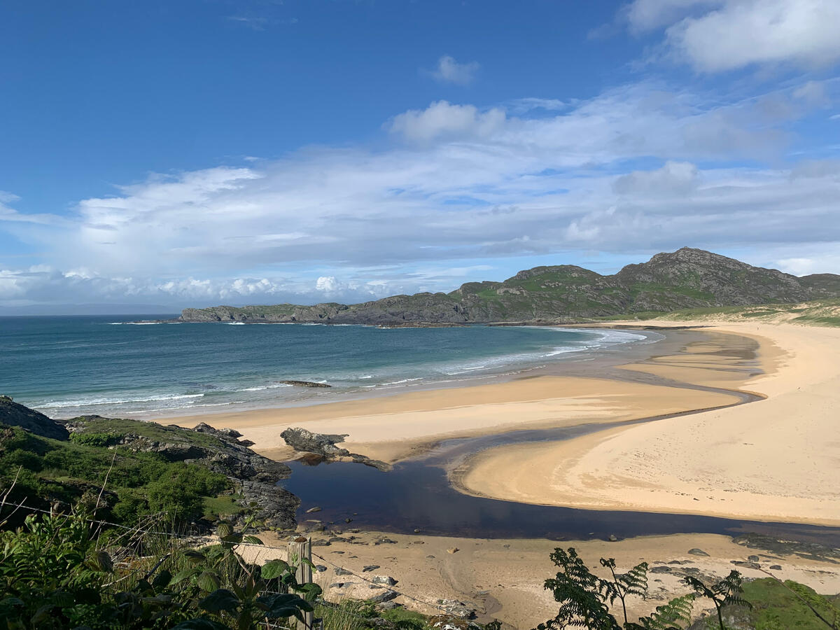 Kiloran bay Bread making